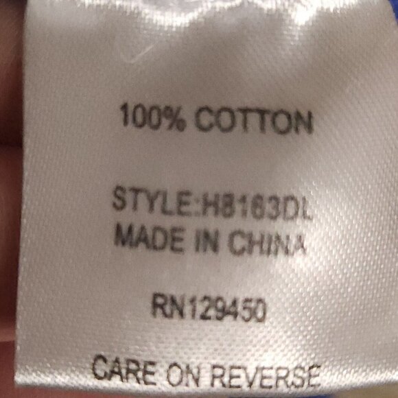 Como Black Womens Royal Blue Open Knit Short Sleeve Sweater XL - Picture 5 of 6